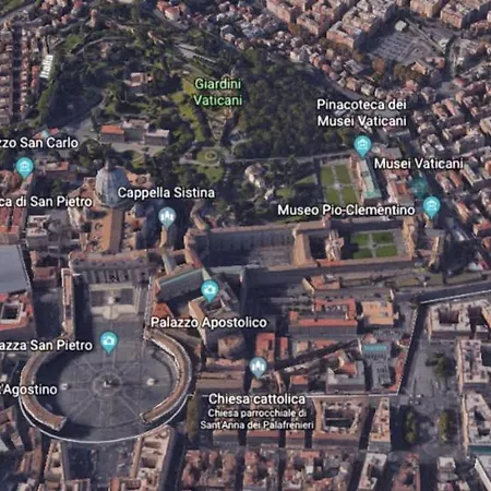 Bright 2 Bed Flat - 4min Walk From Vatican Museums Apartment Rome